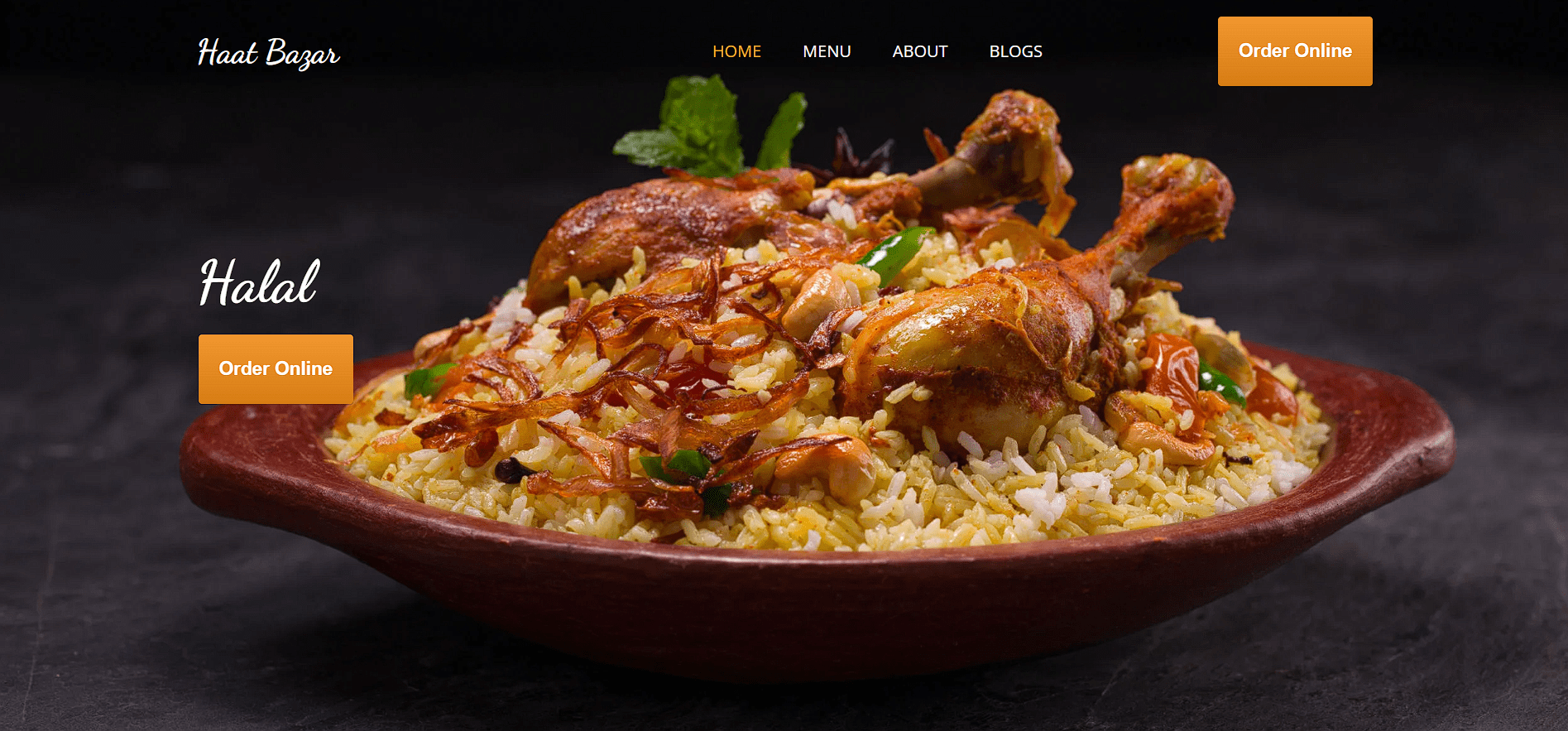 online ordering website for restaurants